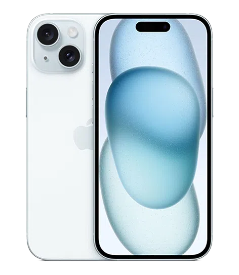 iPhone 15 bleu